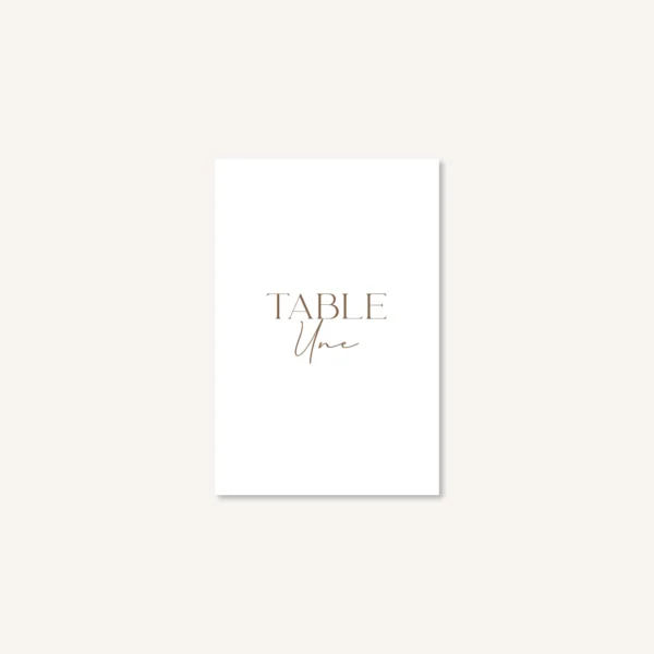 Papeterie faire-part mariage raffiné chic beige blanc