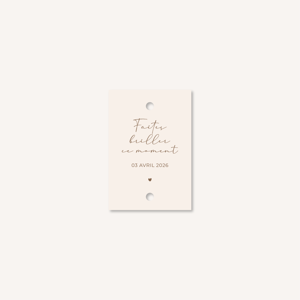 Papeterie faire-part mariage raffiné chic beige blanc