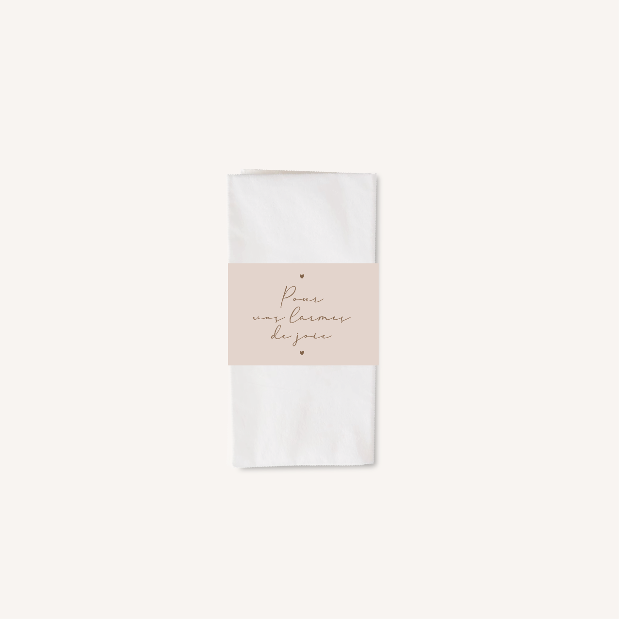 Papeterie faire-part mariage raffiné chic beige blanc