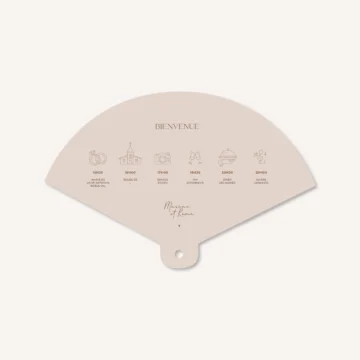 Papeterie faire-part mariage raffiné chic beige blanc