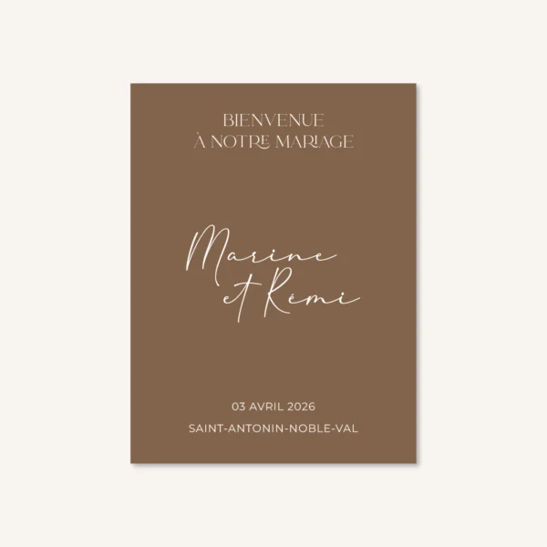 Papeterie faire-part mariage raffiné chic beige blanc