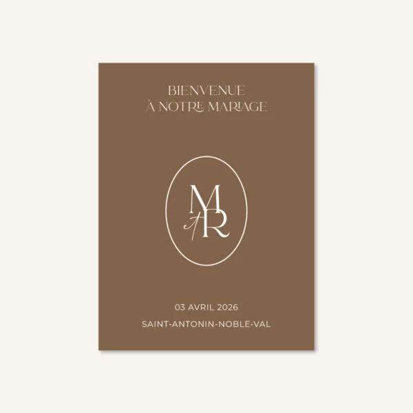 Papeterie faire-part mariage raffiné chic beige blanc