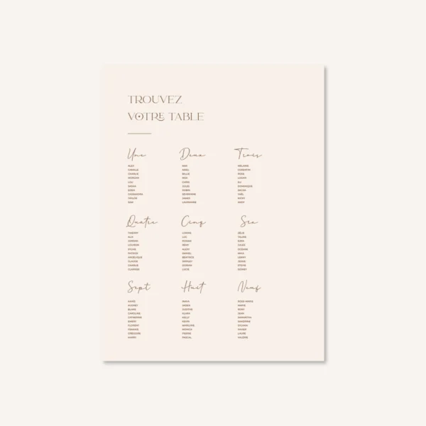 Papeterie faire-part mariage raffiné chic beige blanc