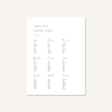Papeterie faire-part mariage raffiné chic beige blanc