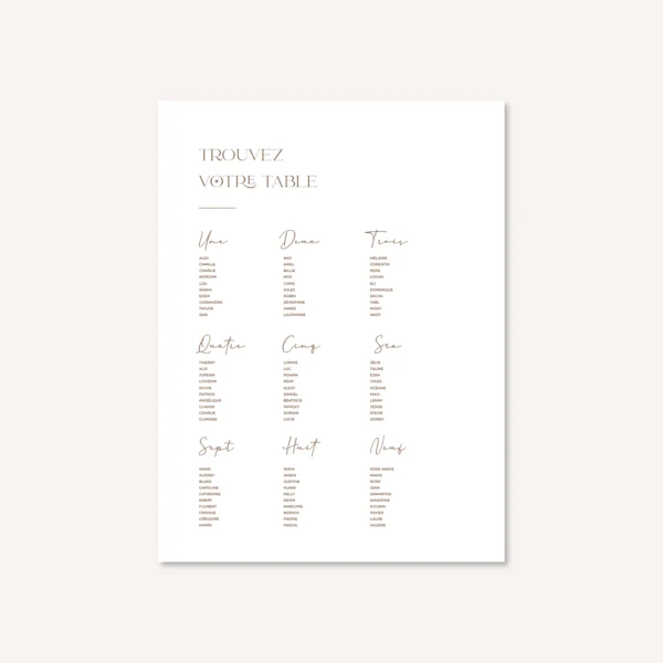 Papeterie faire-part mariage raffiné chic beige blanc