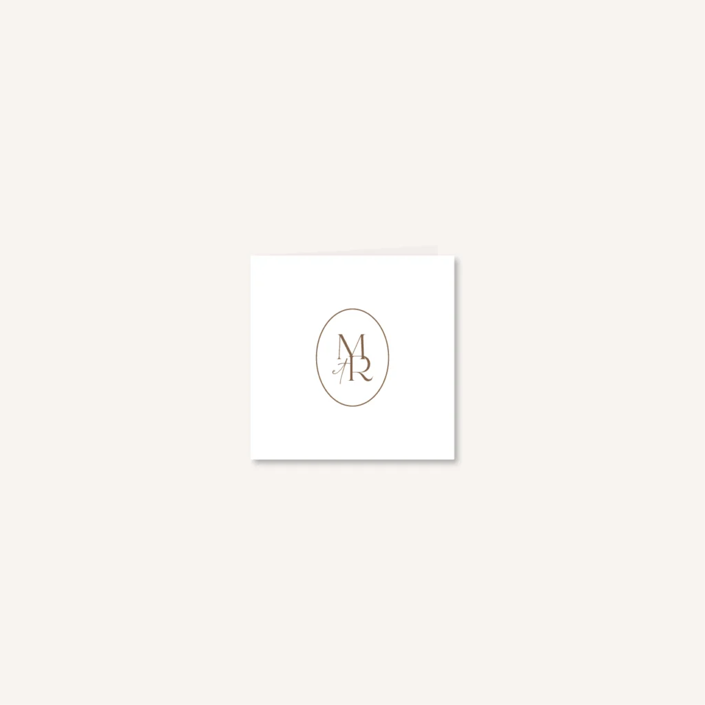 Papeterie faire-part mariage raffiné chic beige blanc