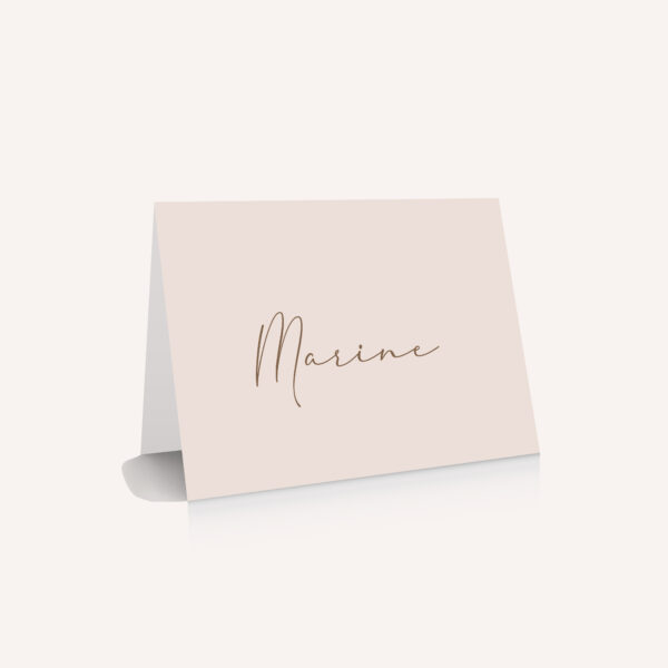 Papeterie faire-part mariage raffiné chic beige blanc