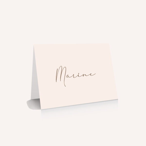 Papeterie faire-part mariage raffiné chic beige blanc