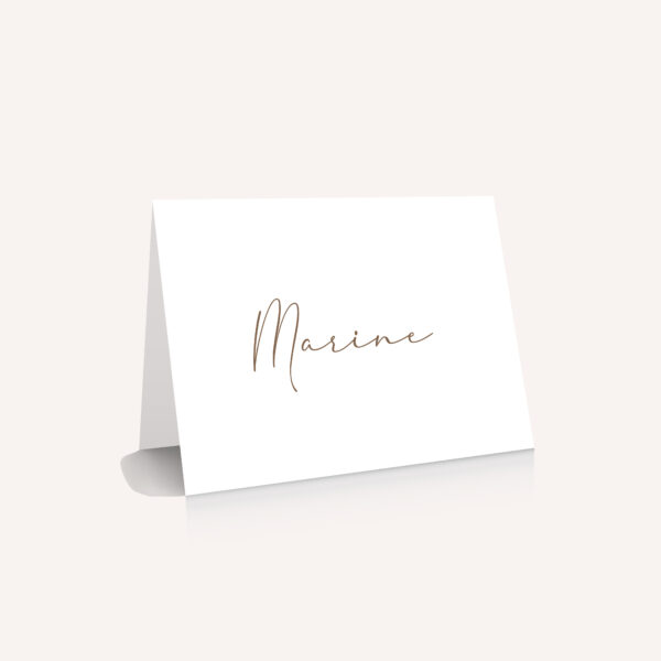 Papeterie faire-part mariage raffiné chic beige blanc