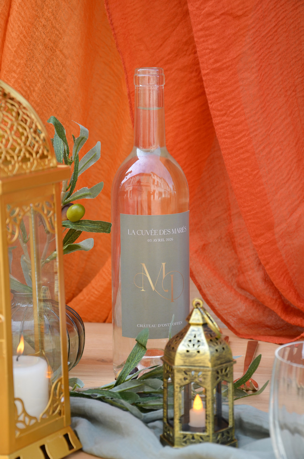 Étiquette bouteille Oriental – Image 5