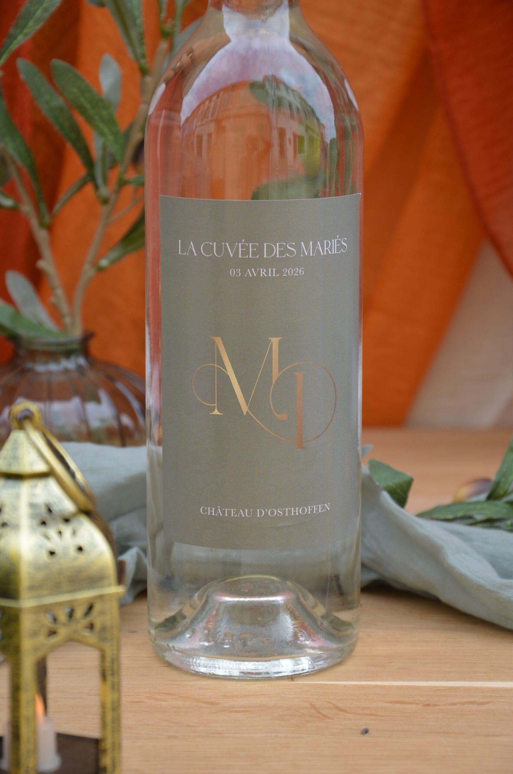 Étiquette bouteille