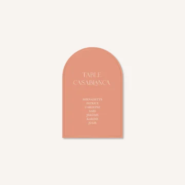 Papeterie mariage oriental Marrakech vert, beige et orange - collection Oriental