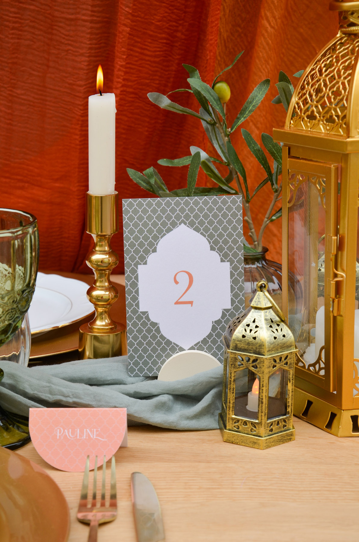 Nom de table Oriental – Image 8