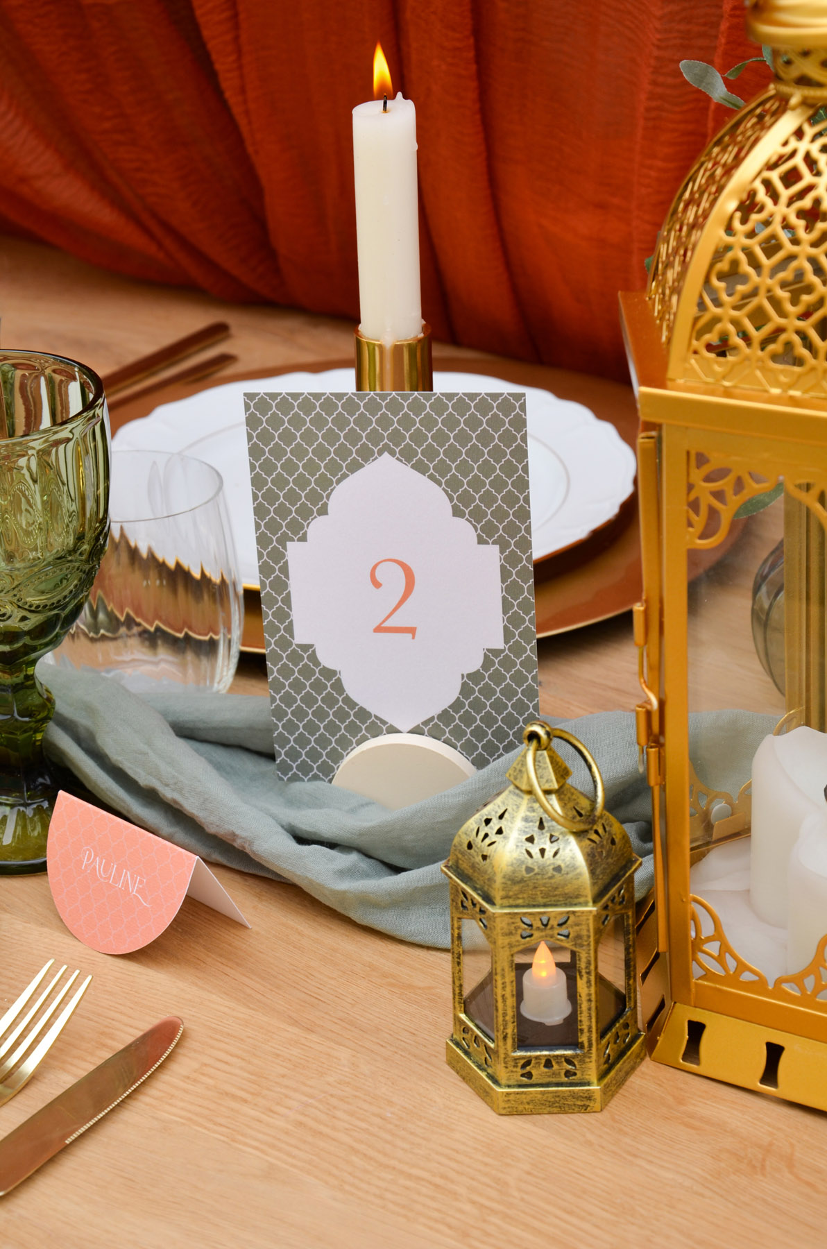 Nom de table Oriental – Image 9